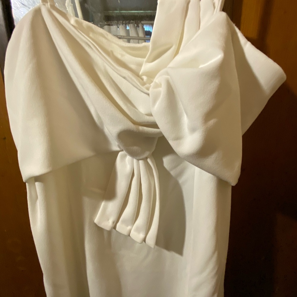 Lulu's White Spaghetti Strap Sundress NWT - Picture 4 of 8